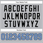 Custom Gray Black Pinstripe Light Blue Authentic Basketball Jersey Custom Gray Black Pinstripe Light Blue Authentic Basketball Jersey