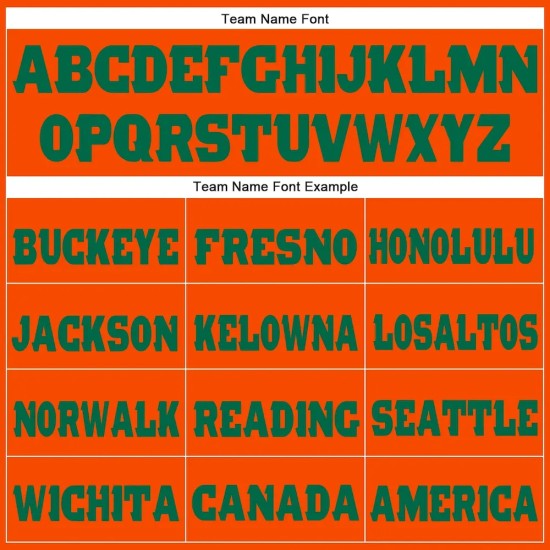 Custom Orange Kelly Green Fleece Jogger Sweatpants