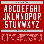 Custom Red White Authentic Throwback Baseball Jersey