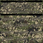 Custom Camo Black-Cream Authentic Salute To Service Baseball Jersey