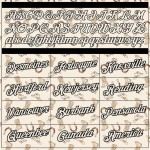 Custom Cream Black 3D Pattern Design Cowboy Accessory Performance T-Shirt