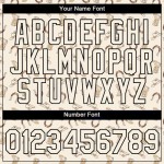 Custom Cream Black 3D Pattern Design Cowboy Accessory Performance T-Shirt