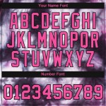 Custom Tie Dye Pink-Black 3D Performance T-Shirt