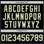 Custom Black Cream Green-Royal Authentic Throwback Baseball Jersey Custom Black Cream Green-Royal Authentic Throwback Baseball Jersey