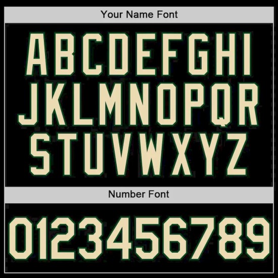 Custom Black Cream Green-Royal Authentic Throwback Baseball Jersey Custom Black Cream Green-Royal Authentic Throwback Baseball Jersey