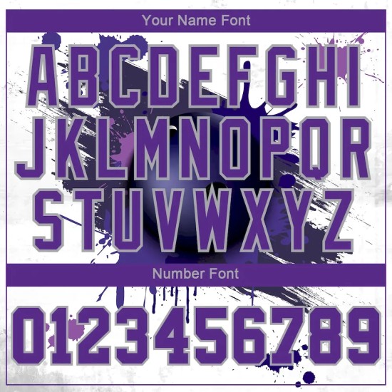 Custom Stitched White Purple-Gray 3D Dripping Splatter Bowling Ball Sports Pullover Sweatshirt Hoodie Custom Stitched White Purple-Gray 3D Dripping Splatter Bowling Ball Sports Pullover Sweatshirt Hoodie